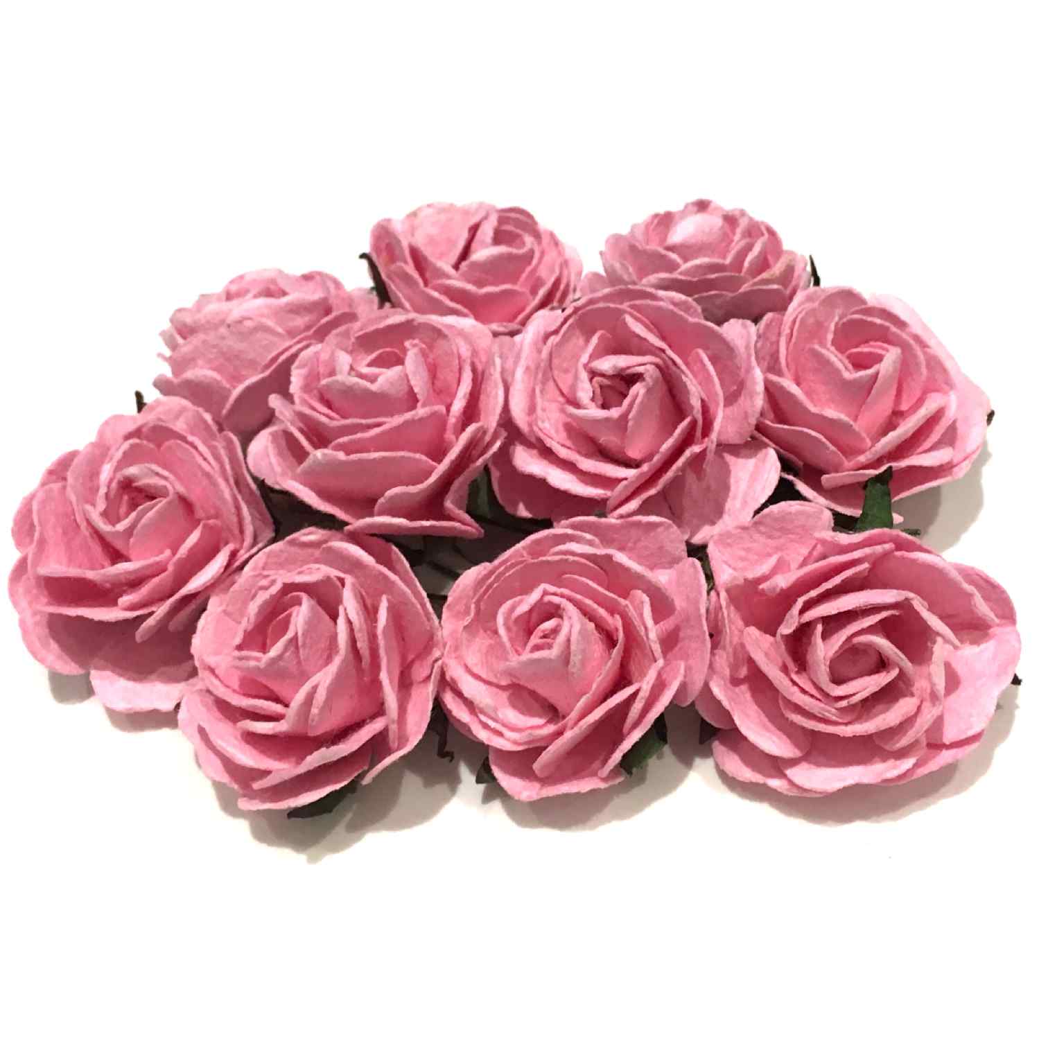 Pink Heritage Mulberry Paper Roses Hr008