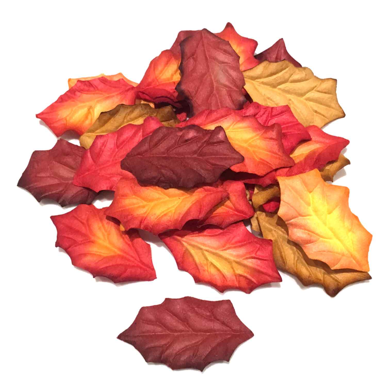 Autumn Holly Mix Mulberry Paper Leaves Leaf31